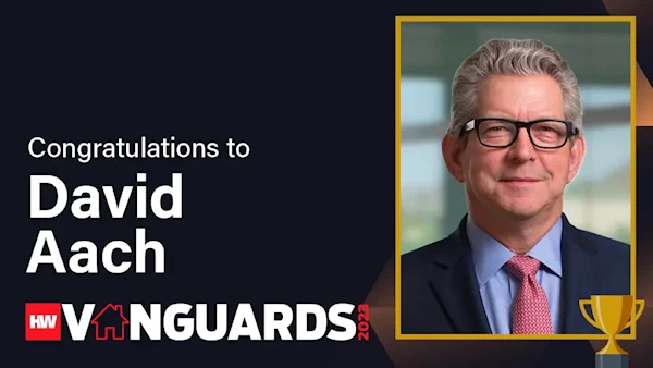 David Aach named Housing Wire Vanguard Honoree